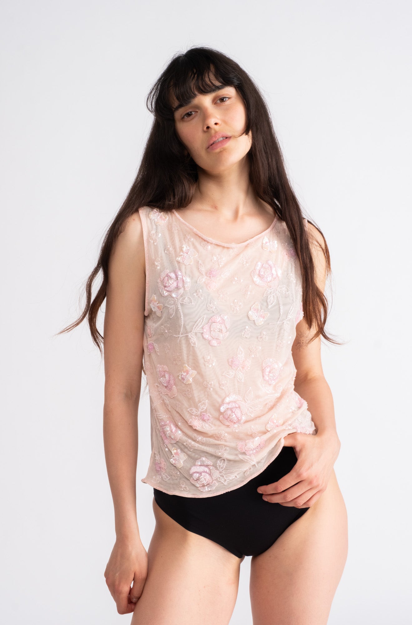 Escada pink top
