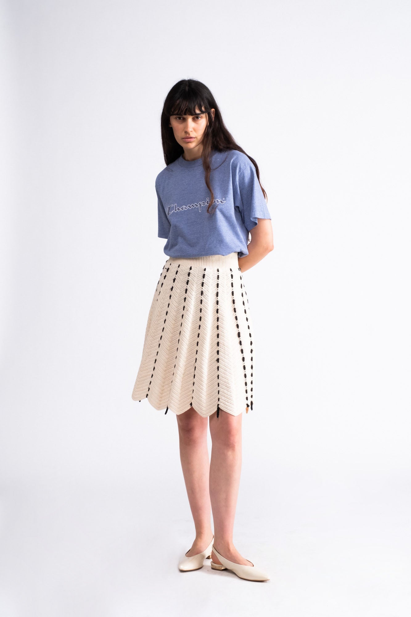 Vintage beige skirt