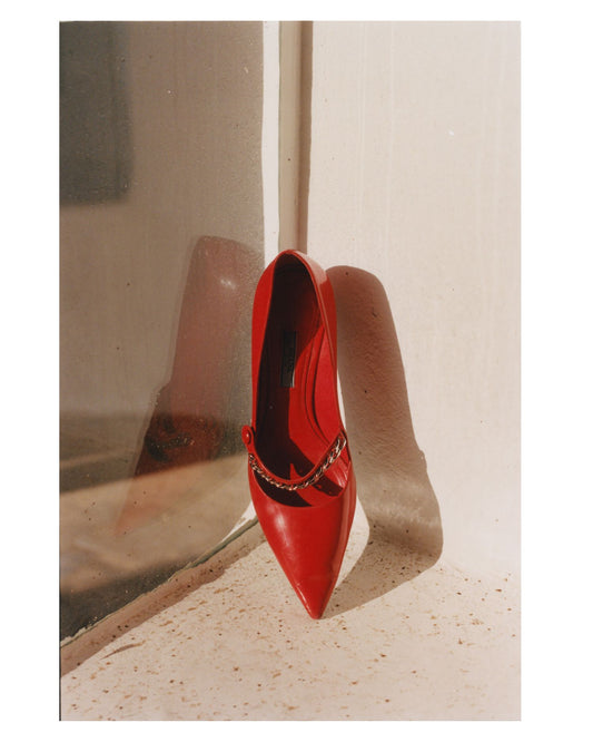 Prada red heels