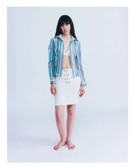 Prada white skirt