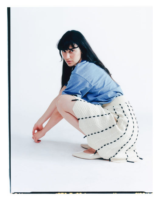 Vintage beige skirt