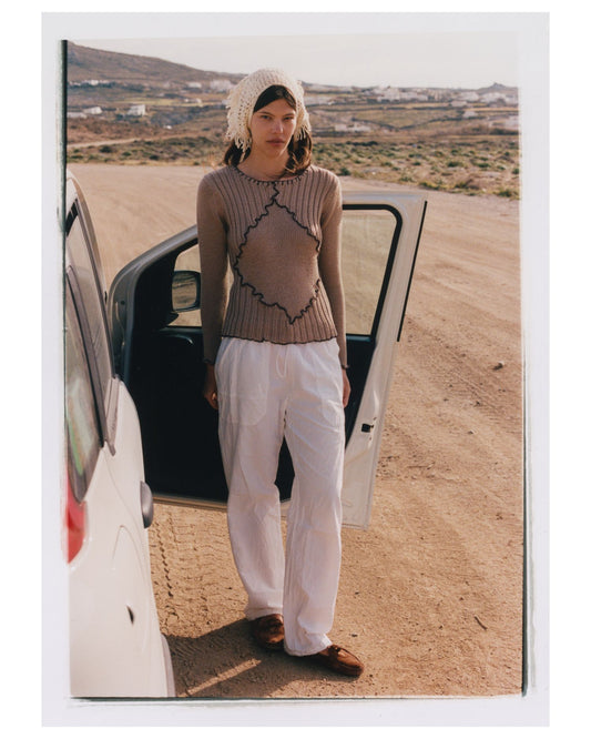 Vintage knit top