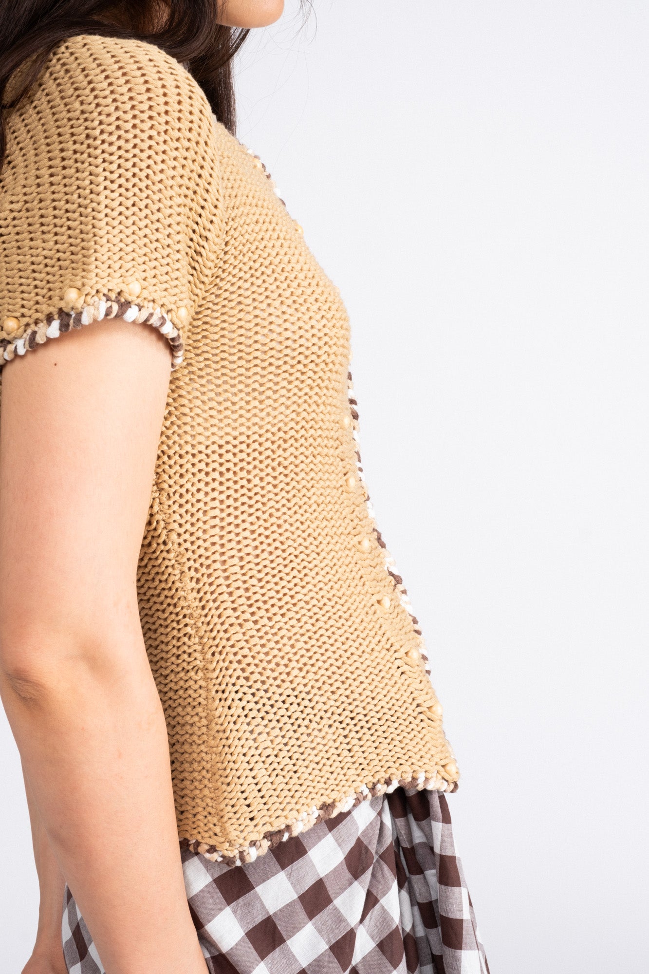Vintage beige knit